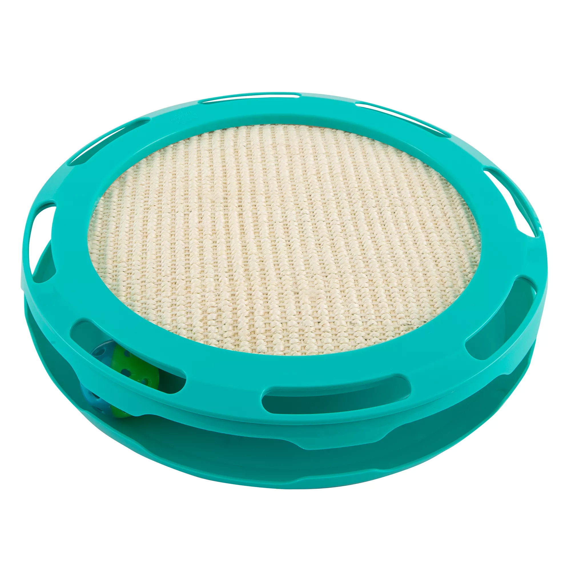 Whisker City® Ball Track & Scratcher Cat Toy - Light-Up