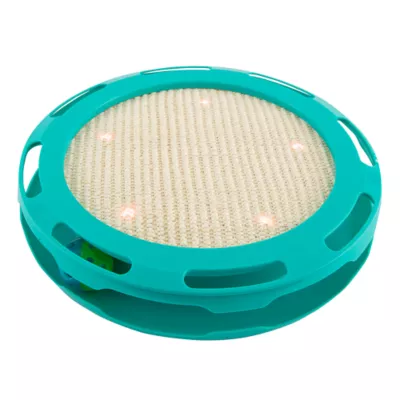 Product Whisker City® Ball Track & Scratcher Cat Toy - Light-Up