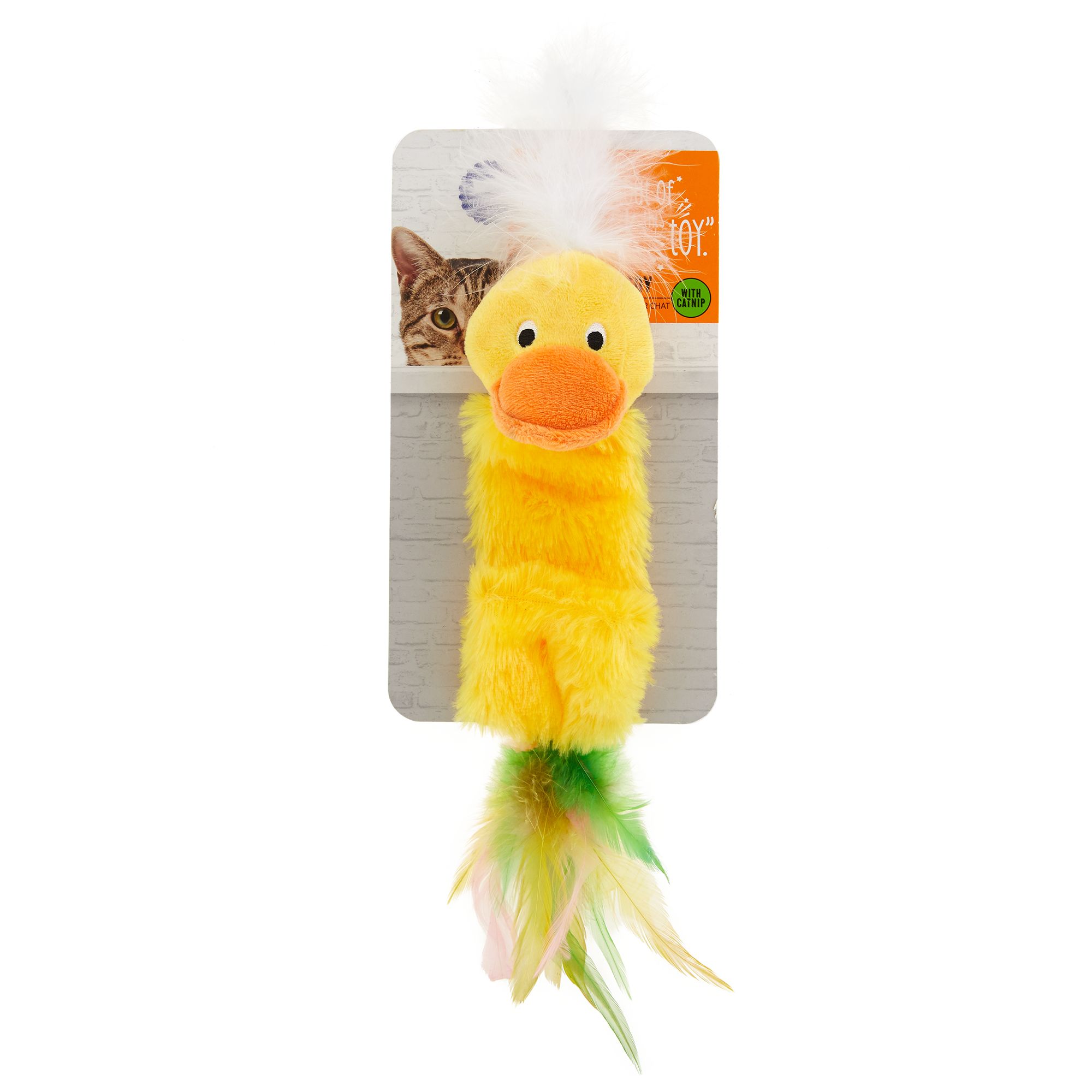 duck cat toy