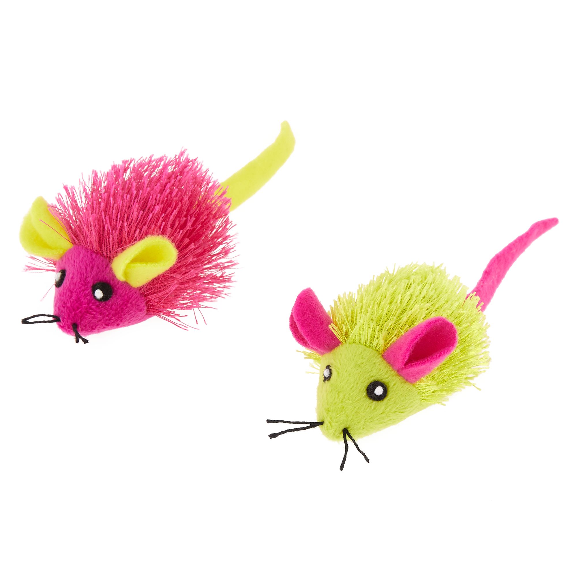 Fuzzy Mice Cat Toys 