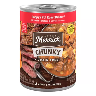 Product Merrick® Grain Free Chunky Adult Wet Dog Food - 12.7 Oz