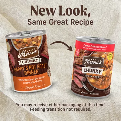 Product Merrick® Grain Free Chunky Adult Wet Dog Food - 12.7 Oz
