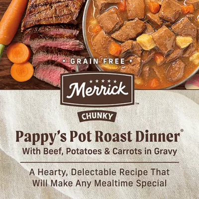 Product Merrick® Grain Free Chunky Adult Wet Dog Food - 12.7 Oz