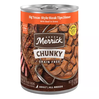 Product Merrick® Grain Free Chunky Adult Wet Dog Food - 12.7 Oz., Grain Free, No Animal By-Products