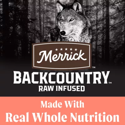 Product Merrick® Backcountry® Raw Infused Pacific Catch Adult Dry Dog Food - Grain Free, Salmon & Whitefish