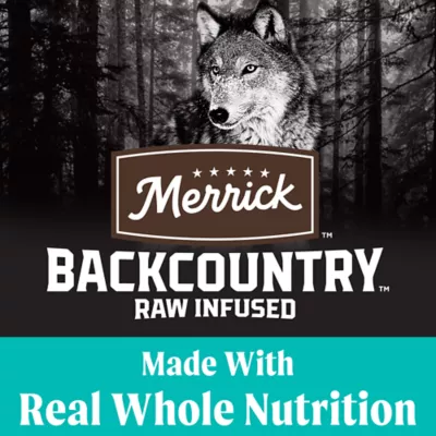 Product Merrick® Backcountry® Raw Infused Game Bird Adult Dry Dog Food - Grain Free, Turkey & Duck