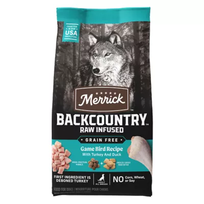Product Merrick® Backcountry® Raw Infused Game Bird Adult Dry Dog Food - Grain Free, Turkey & Duck