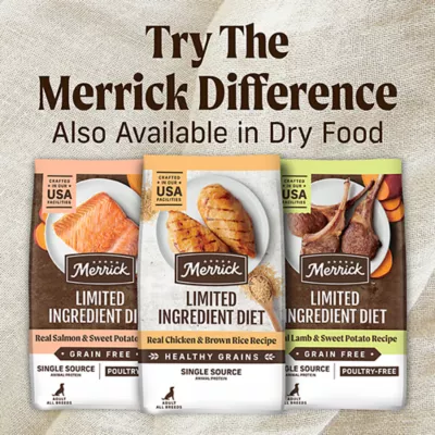 Product Merrick® Limited Ingredient Diet® Adult Wet Dog Food - Grain Free, Lamb, 12.7 oz