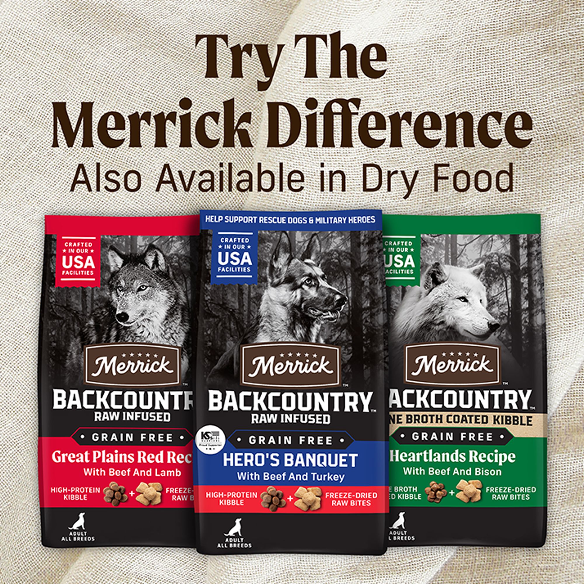 Merrick® Backcountry® Grain Free Premium Adult Wet Dog Food