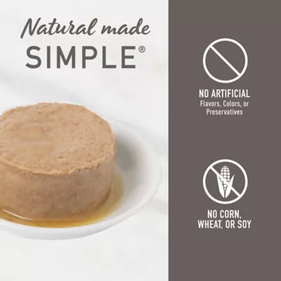 Product Simply Nourish® Original Cat Wet Food - 3 Oz, Natural, Pate, With-Grain