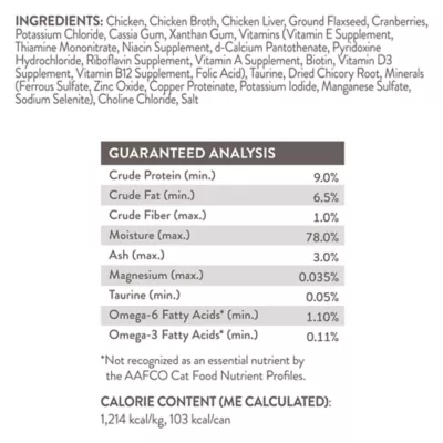 Product Simply Nourish® Original Cat Wet Food - 3 Oz, Natural, Pate, With-Grain