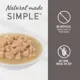 Product Simply Nourish® Original Kitten Cat Wet Food - 3 Oz, Natural, Morsels in Broth, With-Grain