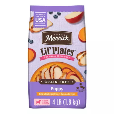 Product Merrick® Lil' Plates® Small Breed Puppy Dry Dog Food - Grain Free, Real Chicken & Sweet Potato