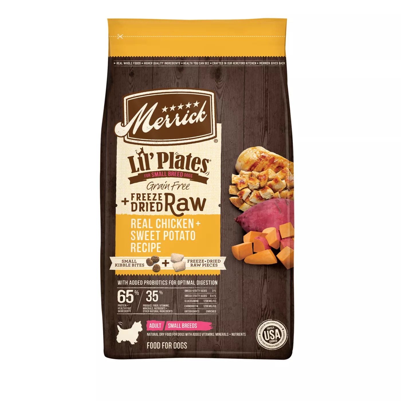 Grain free dog food for small dogs hot sale