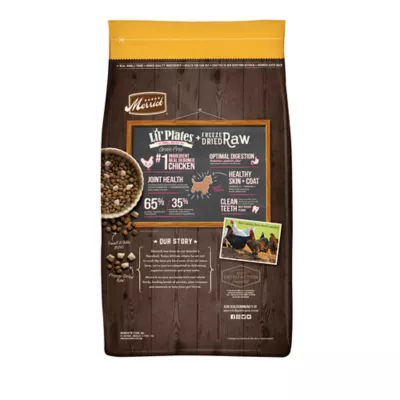 Product Merrick® Lil' Plates® Freeze Dried Raw Pieces Small Breed Adult Dry Dog Food - Grain Free, Chicken