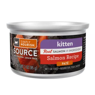 Product Simply Nourish® Source Kitten Cat Wet Food - 3 Oz, High-Protein, Pate, Grain Free