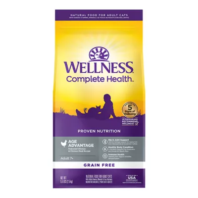 Product Wellness® Complete Health Senior Cat Food - Natural, Grain Free, Chicken & Chicken Meal