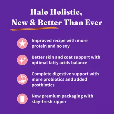 Product HALO® DreamCoat Indoor Healthy Weight Cat Food - Natural, Grain Free, Wild Salmon & Whitefish Recipe
