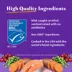 Halo Holistic Grain Free Healthy Weight, Adult Indoor Cat Dry Food - Salmon & Whitefish Recipe image thumbnail 5