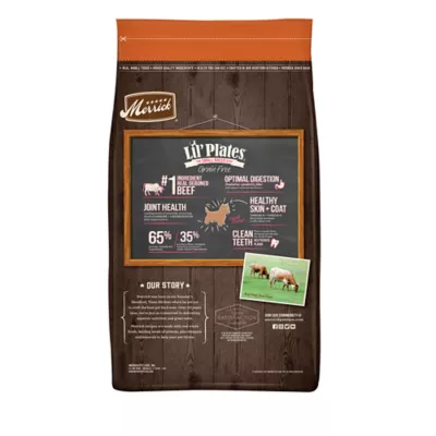 Product Merrick® Lil' Plates® Small Breed All Life Stages Beef Dry Dog Food - Corn Free, Gluten Free