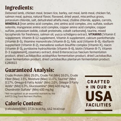 Product Merrick® Healthy Grains® Adult Dry Dog Food - Real Lamb & Brown Rice with Ancient Grains