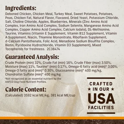 Product Merrick® Grain Free® Adult Dry Dog Food - Real Chicken & Sweet Potato