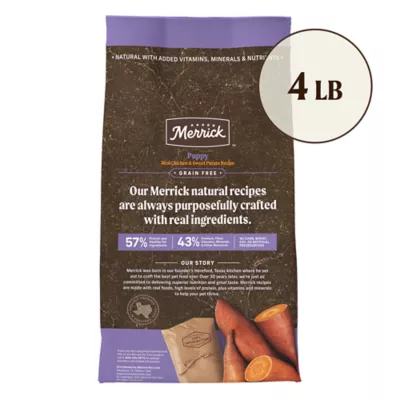Product Merrick® Grain Free® Puppy Dry Dog Food - Real Chicken & Sweet Potato