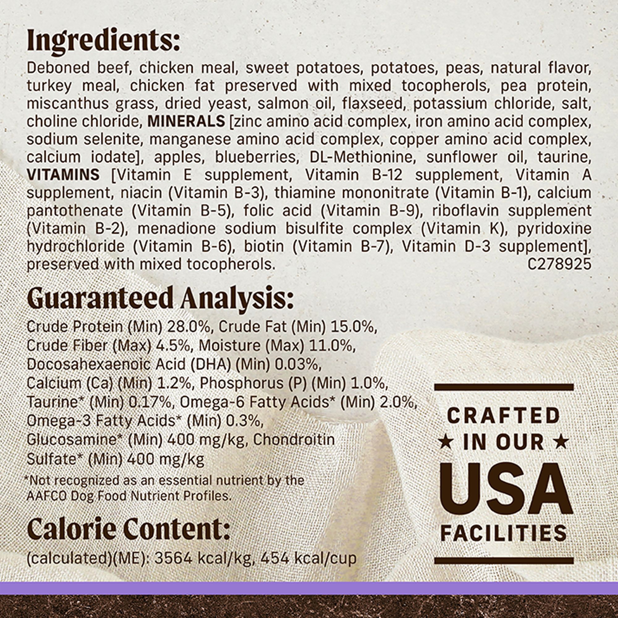 merrick puppy food ingredients