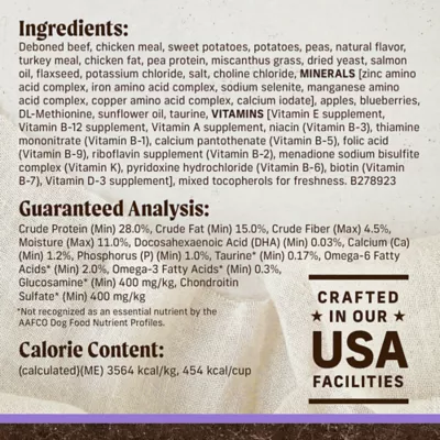 Product Merrick® Grain Free® Puppy Dry Dog Food - Real Texas Beef & Sweet Potato