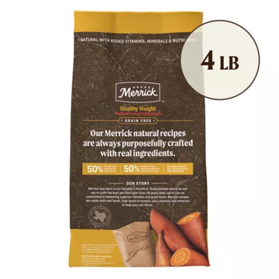 Product Merrick® Grain Free® Healthy Weight Adult Dry Dog Food - Grain Free, Real Beef & Sweet Potato