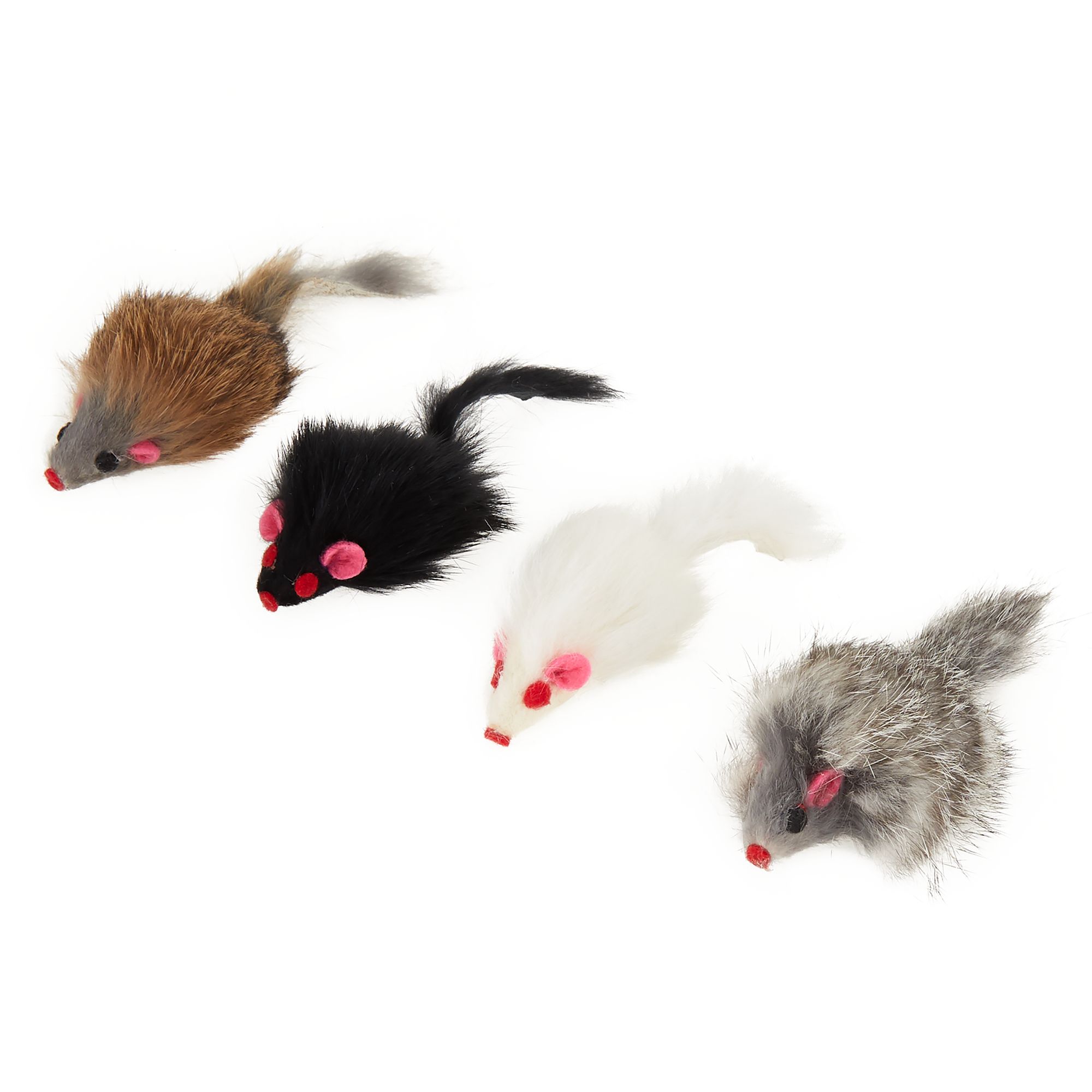 fur mouse cat toy