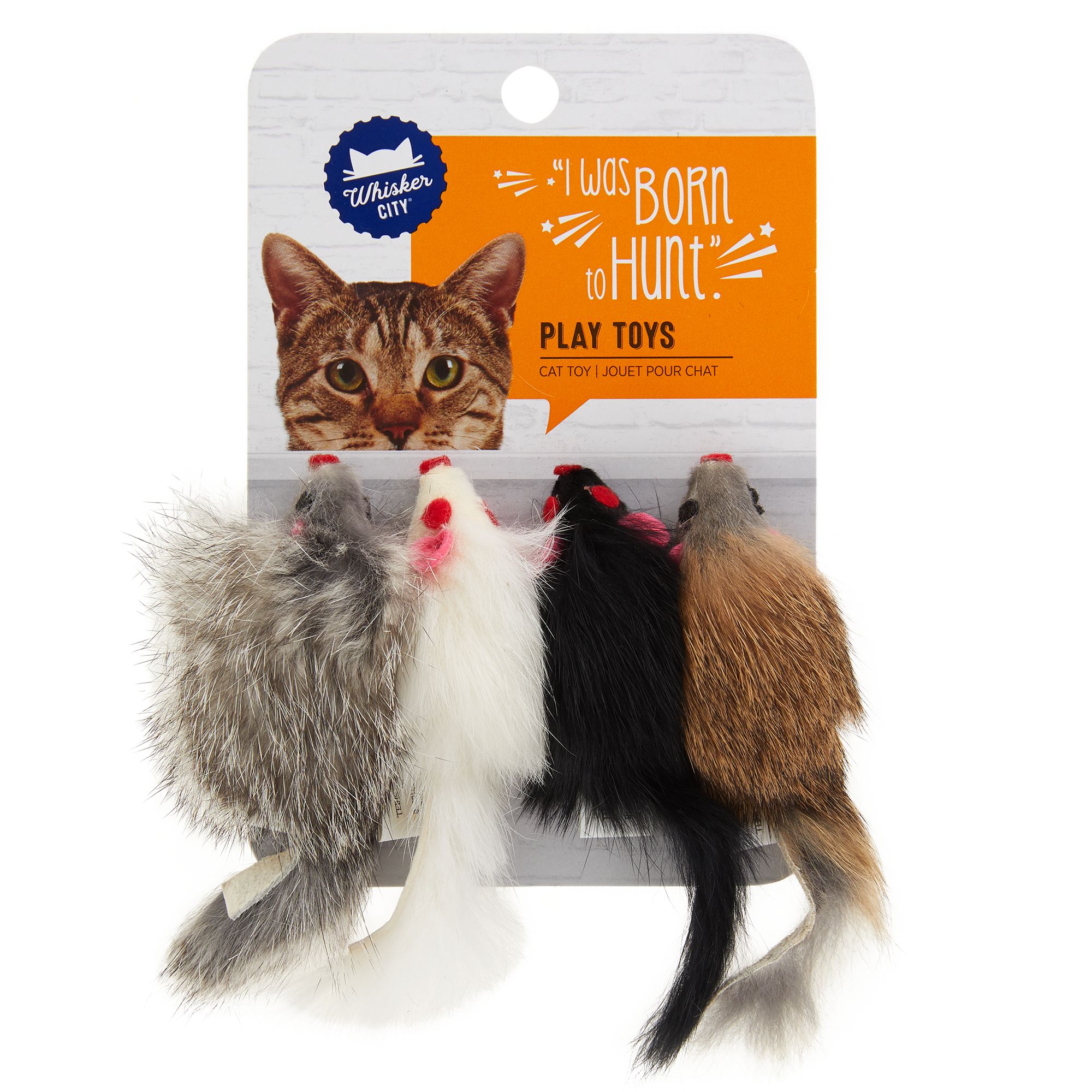 furry cat toys