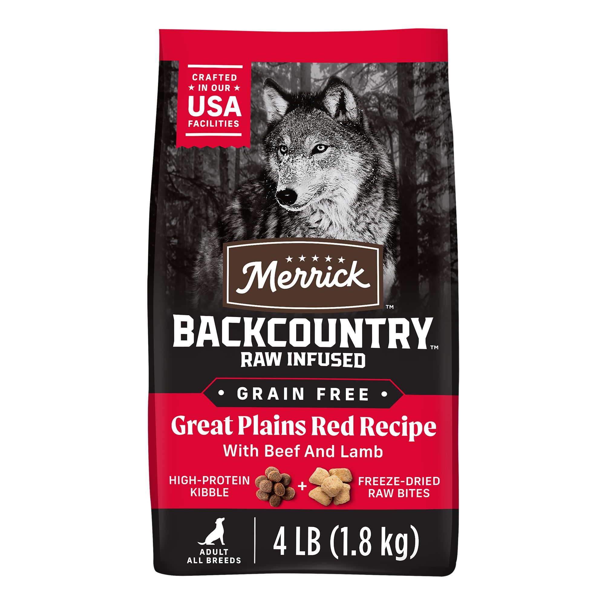 Merrick Backcountry Adult Dry Dog Food Beef Grain Free