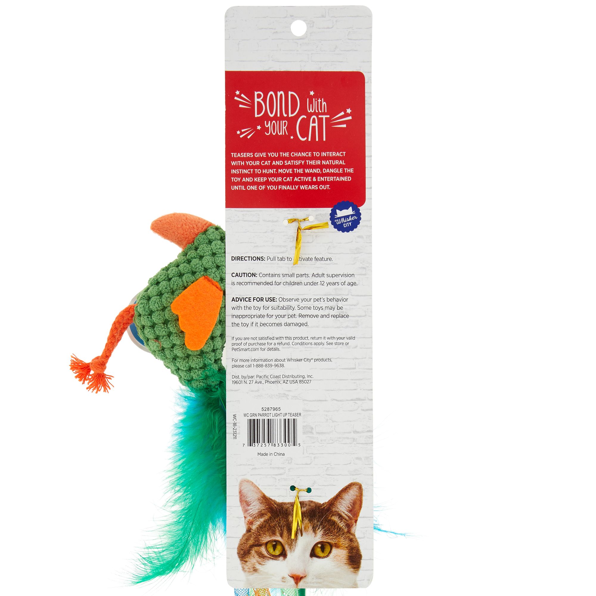 light up bird toy