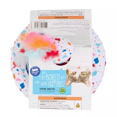 Product Whisker City® Spring Swatter Chirping Cat Toy - Catnip