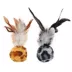 Whisker City® Safari Feather Ball Cat Toys - 2 Pack image thumbnail 1