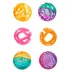 Whisker City® Fun Ball Cat Toys - 6 Pack (COLOR VARIES) image thumbnail 1