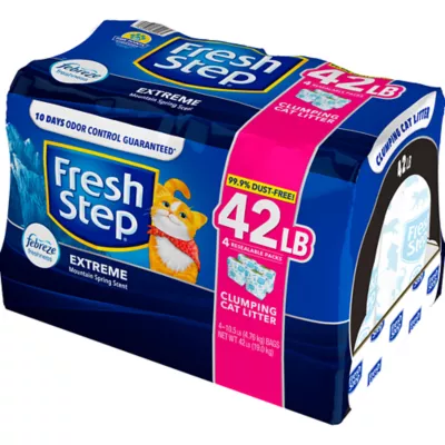 Fresh Step The Power of Febreze Extreme Scented Cat Litter 42 lbs