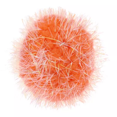 Product Whisker City® Tinsel Ball Cat Toy - (COLOR VARIES)