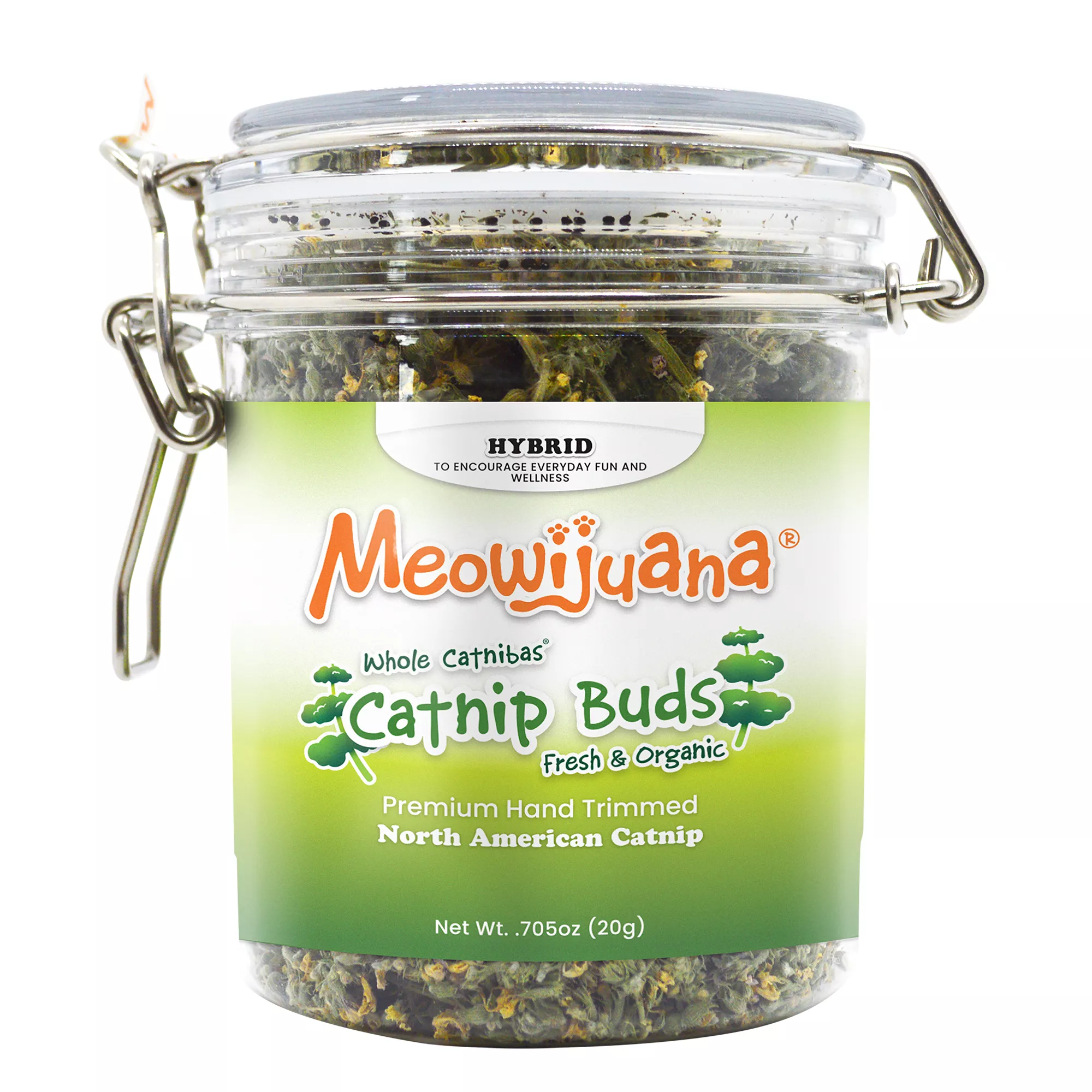 Meowijuana® Jar of Buds Catnip