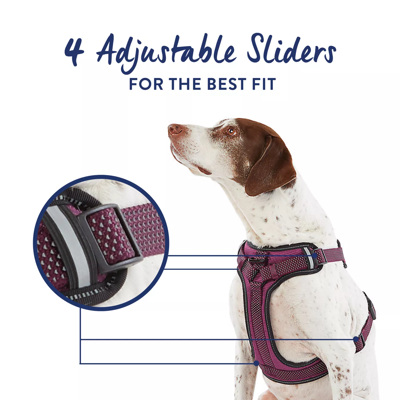 Top Paw Ultra Reflective Dog Harness