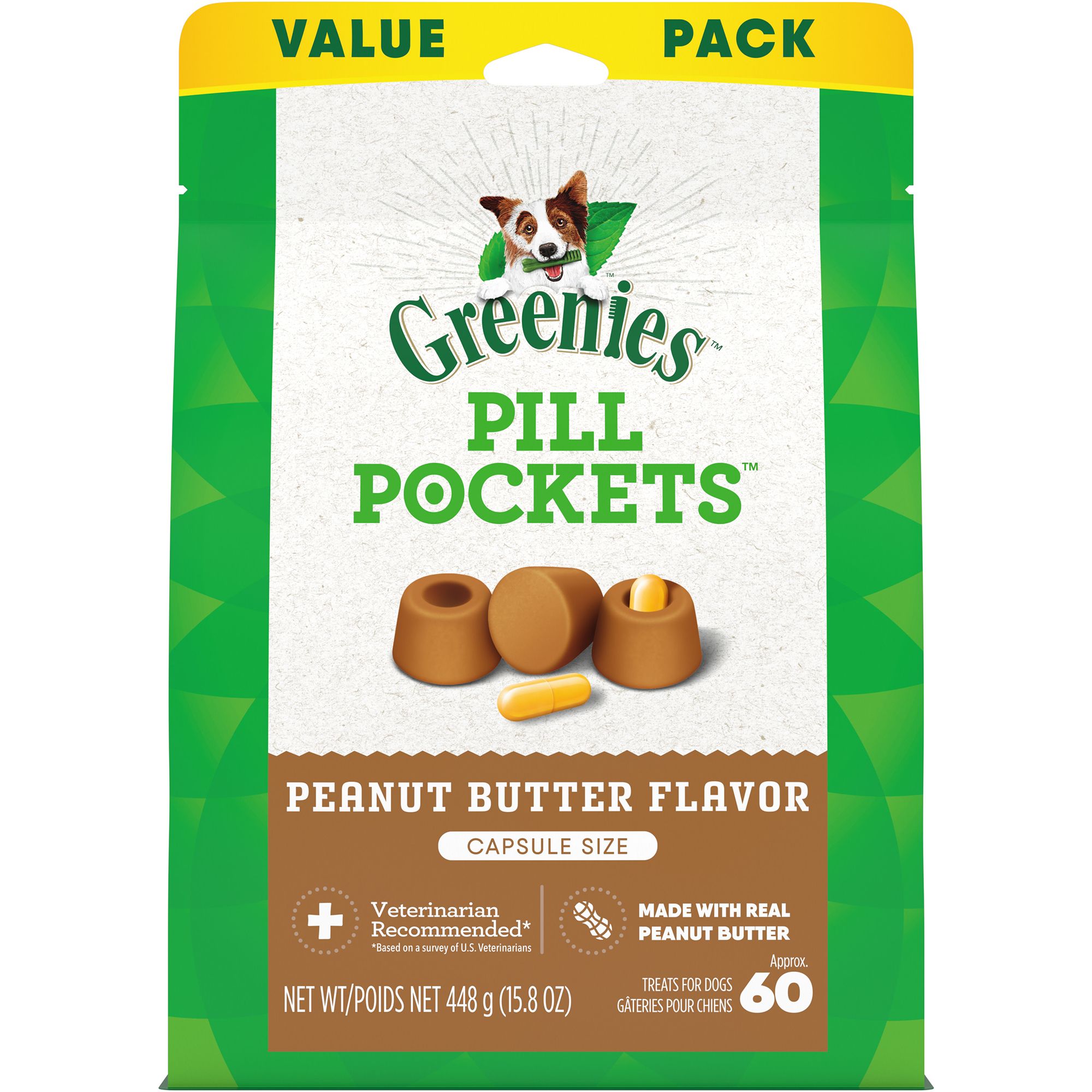 Greenies Pill Pockets Dog Treats For Capsules Peanut Butter Dog Vitamins Supplements Petsmart