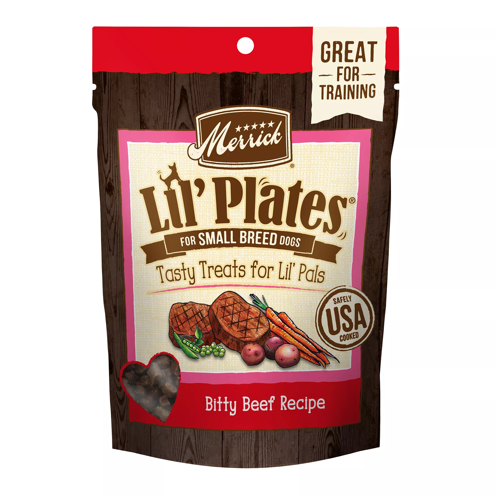 Merrick® Lil' Plates® Small Breed Adult Dog Treats - Chicken, Gluten Free, Grain Free