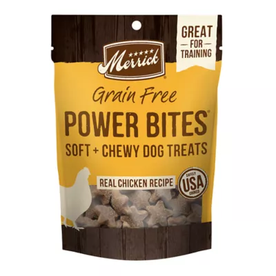 Product Merrick® Power Bites® Adult Dog Treats - Chicken, Corn Free, Gluten Free