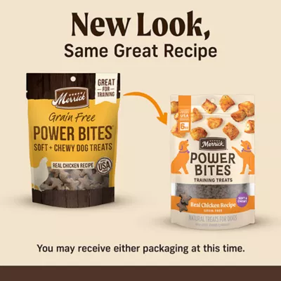 Product Merrick® Power Bites® Adult Dog Treats - Chicken, Corn Free, Gluten Free