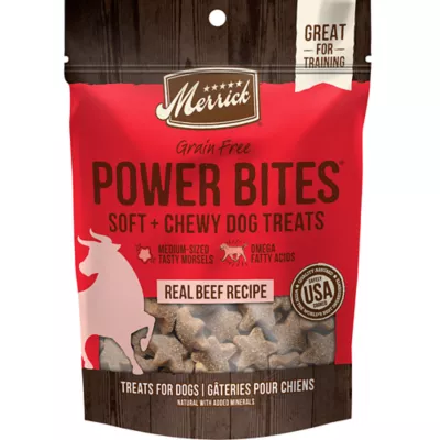 Product Merrick® Power Bites® Adult Dog Treats - Real Texas Beef, Corn Free, Gluten Free