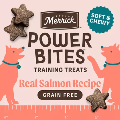 Product Merrick® Power Bites® Adult Dog Treats - Salmon, Corn Free, Gluten Free