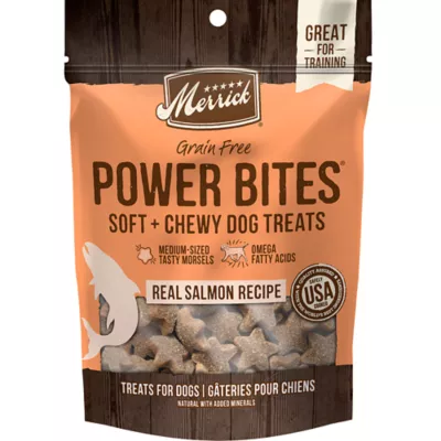 Product Merrick® Power Bites® Adult Dog Treats - Salmon, Corn Free, Gluten Free