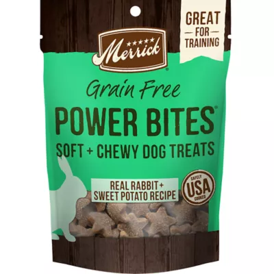 Product Merrick® Power Bites® Adult Dog Treats - Rabbit, Corn Free, Gluten Free