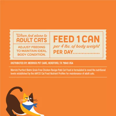 Merrick® Purrfect Bistro® Adult Wet Cat Food - 3 Oz., Corn Free, Grain Free - Image 8